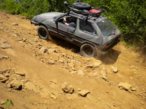2005 Jeep Wrangler - Gregg gets revenge this time with this hillclimb