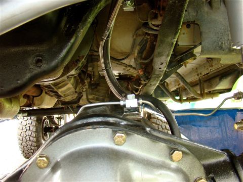 Center drop Brake line and bulletproof track bar - 1995 Ford F-150
