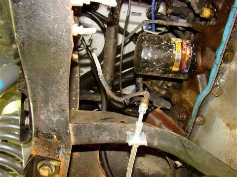 1995 Ford F-150 - all i did is use the existing hard line coming out of the master cylinder and got a coupler to join it to the new center drop line, and the…