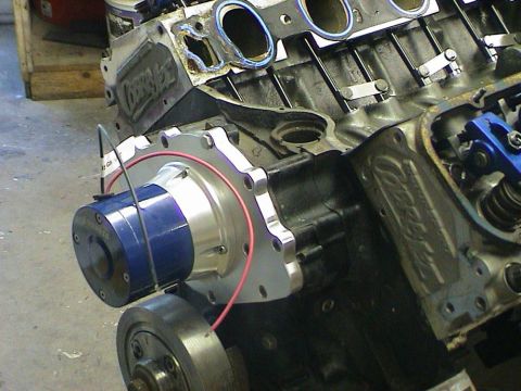 1979 Ford Bronco - Electric water pump having trouble fining adapter for lower hose