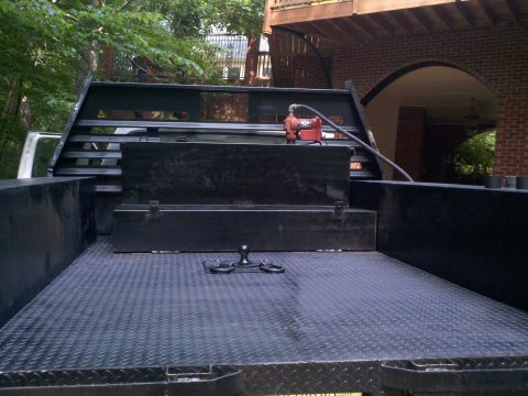 1997 Ford F-350 - Bed painted once I cleaned it up!!!