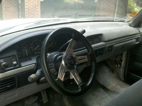 1997 Ford F-350 - I put the Grant wheel in, it came with a stock one... And the dash I mostly replaced.