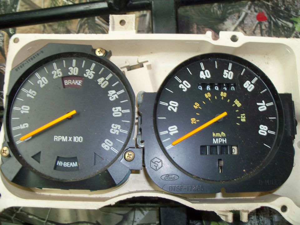 '77-'79 Ranchero GT Tach and speedo