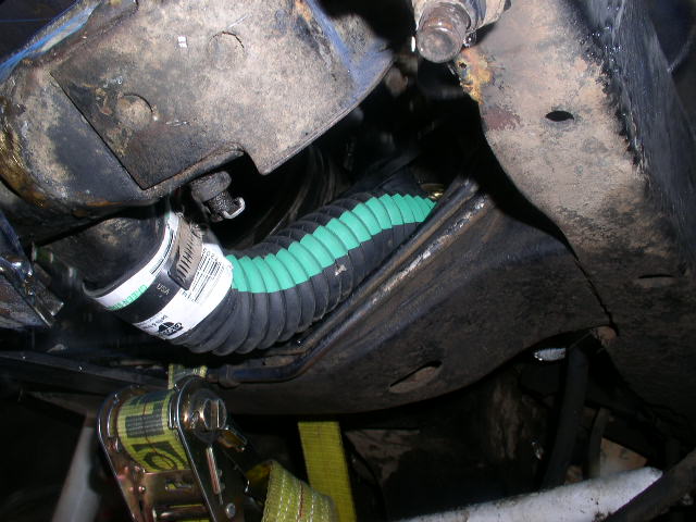 new longer hose for the bottom