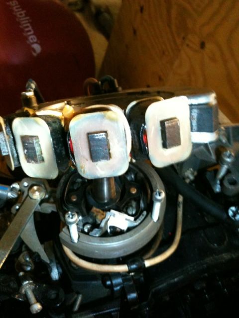 1991 Ford Bronco - Ignition coil assembly detail, possibly from an older engine. Text 'sublime' and 'SUPERMOTORS.NET' are visible.