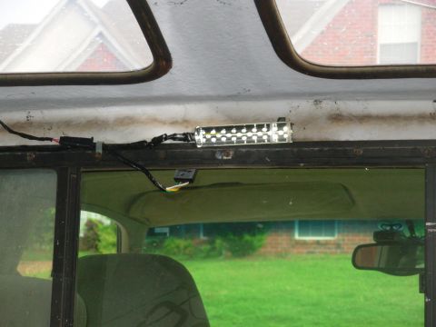 1997 Chevrolet Silverado 3500 - The camper's cargo lamp & CHMSL are wired directly to the originals on the back of the cab, and the connector allows the camper to be remov…