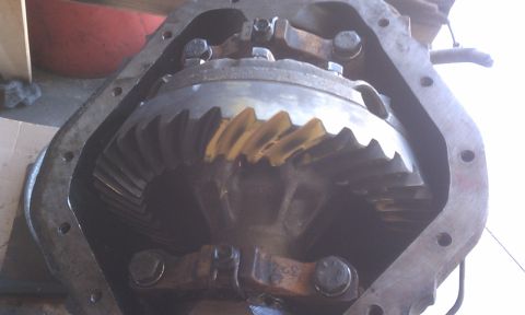 1978 Ford Bronco - Differential gears shown inside their housing, likely a vehicle part.