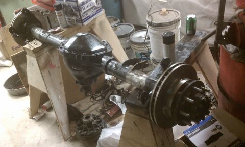 1978 Ford Bronco - Disk on and painted
