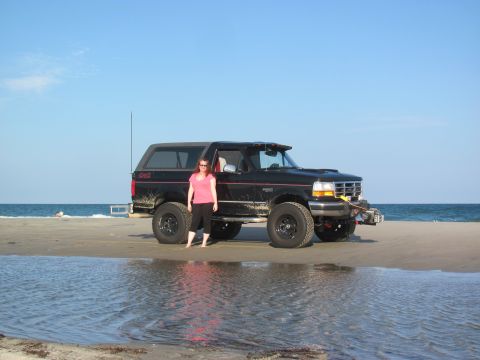 1995 Ford Bronco - Beach trip with my 1995 Ford Bronco.