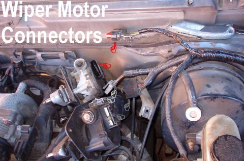 1994 Ford Crown Victoria - Wiper Motor Connectors Most replacement wiper motors have the new single connector, even for vehicles originally built with 2. But rather t…