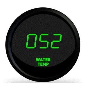 1994 Ford Bronco - A digital gauge displays the water temperature, indicating a reading of 052.