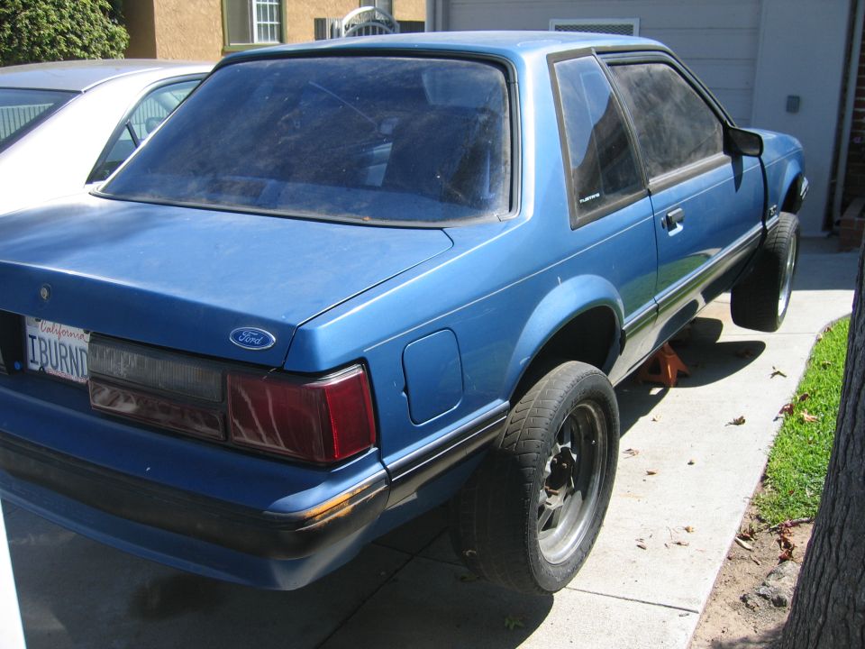 1989 Ford Mustang “I Burnd U”