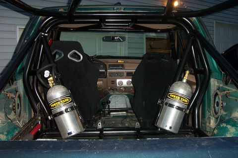 1992 Ford Bronco - Powertank Mounts
