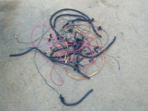 1986 Ford Bronco - All the wiring that was bad.
