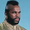 1978 Ford Bronco - Portrait of Mr. T, known for his role in The A-Team.