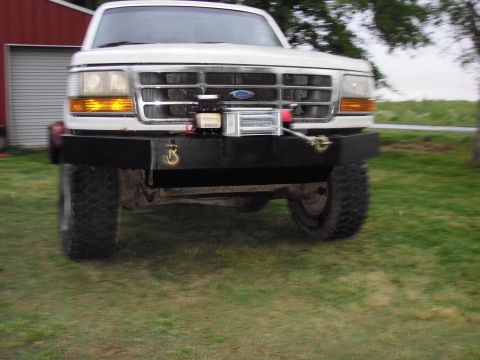 1993 Ford Bronco - Another bumper picture.