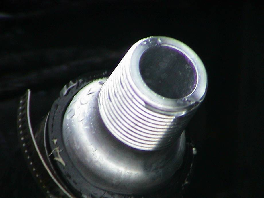 This hose adapter is a little small but it will work