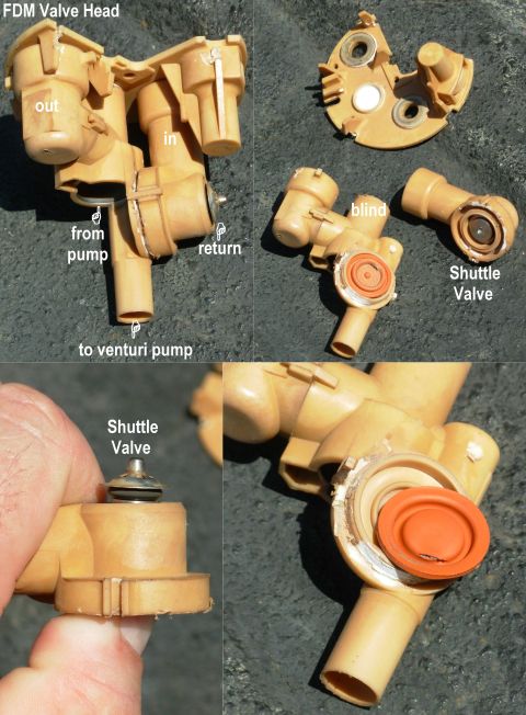 1983 Ford Bronco - This is the valve head from the Fuel Delivery Module (FDM) used in '90-04 F-series & Broncos (and some other Ford products). This one is th…