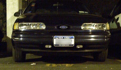 1993 Ford Taurus - Before the car got polished.