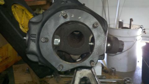 1970 Ford Bronco - This part appears to be a differential housing, not a complete vehicle.