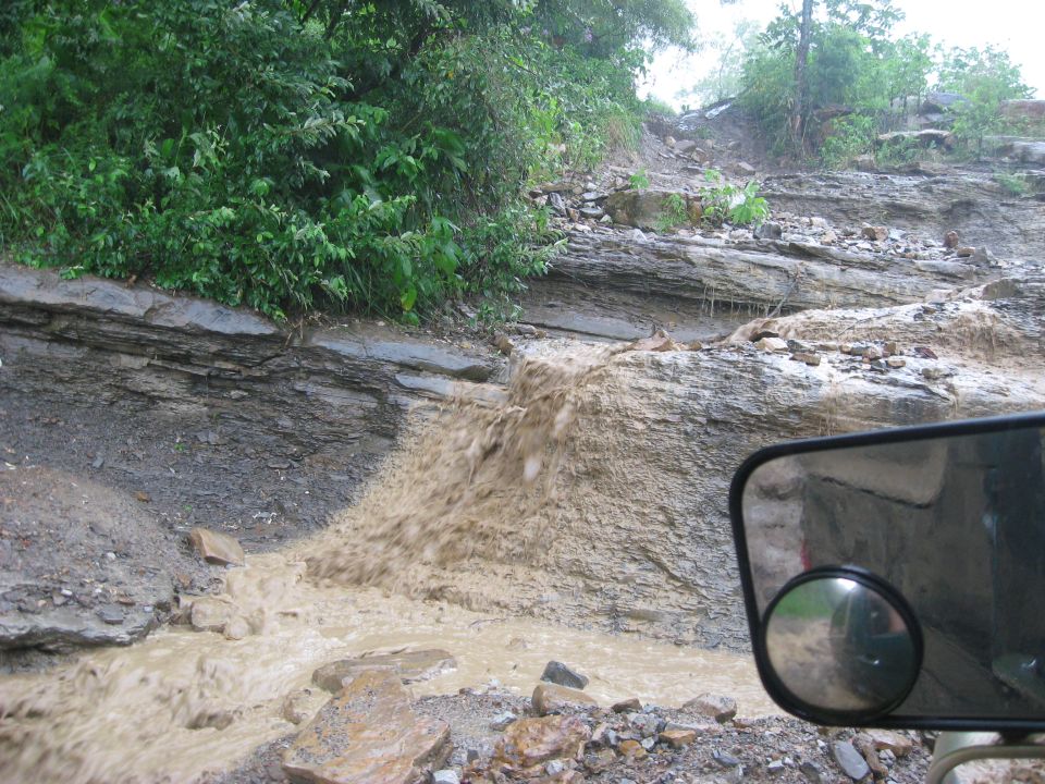 Windrock Trail 45 in the rain