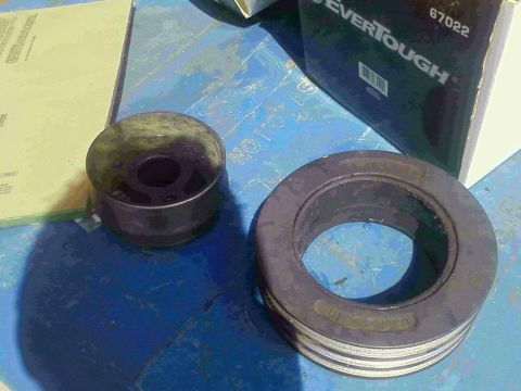 1981 Ford Bronco - Never a good thing when your harmonic balancer comes off in two pieces.