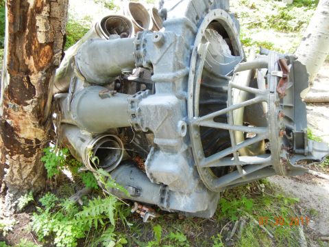 1996 Ford Bronco - This appears to be a large engine component, not a 1996 Ford Bronco.