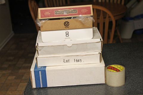 1978 Chevrolet C/K Pickup - tape roll is 2" and the heaviest box with the horsemen and heavy guys..