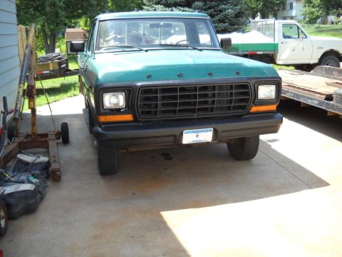 1954 Ford F-100 - 8-2-2011: Well I've got a small update. First I've finally pulled the 78 off the trailer a couple weeks ago. I pulled the stupid bug deflec…