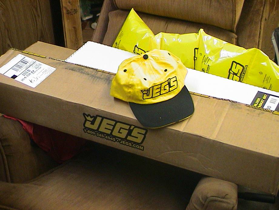 Another day another box. Look! It came with a hat.