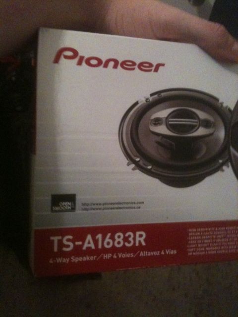 1996 Ford Bronco - Model number for front speakers
