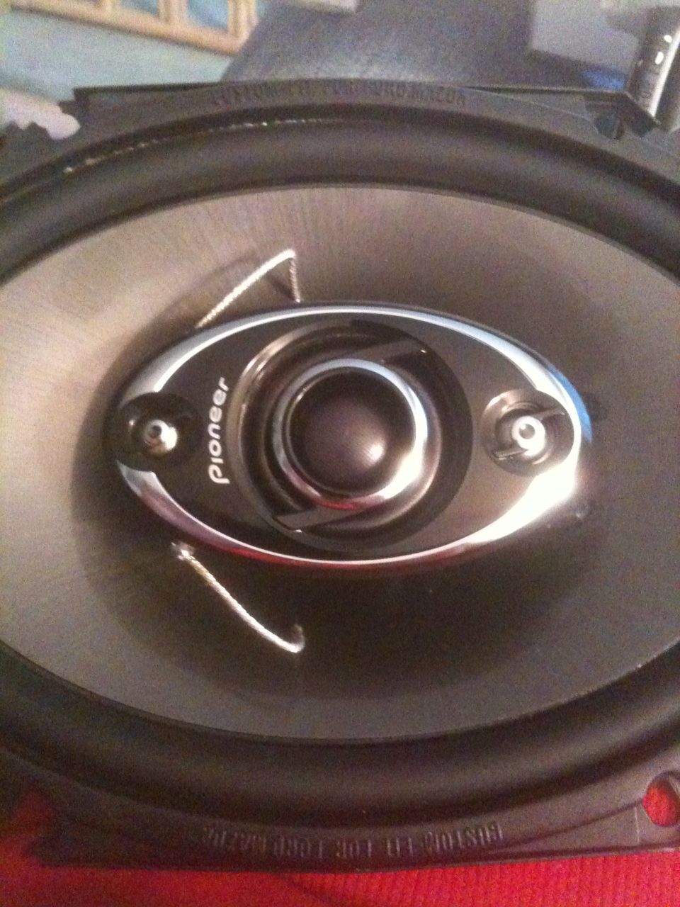 New rear speakers