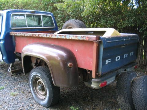 1979 Ford Bronco - 8'stepside bed needs work