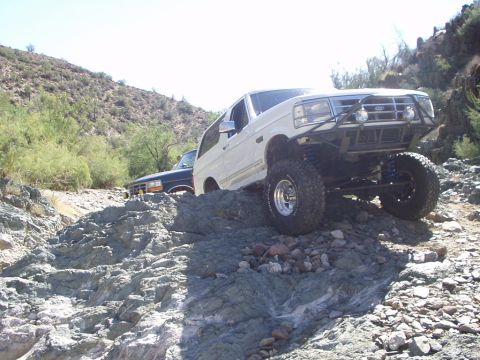 1993 Ford Bronco - stuck!