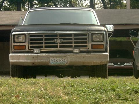 1982 Ford Bronco - This truck's grille design suggests it is from the early 1980s, not specifically 1982.