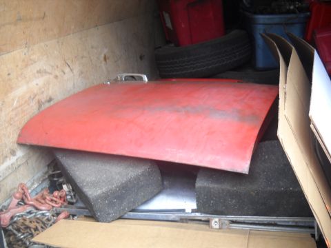 1954 Ford F-100 - 8-13-2011: I also got a pair of doors. The passenger side is pretty nice.