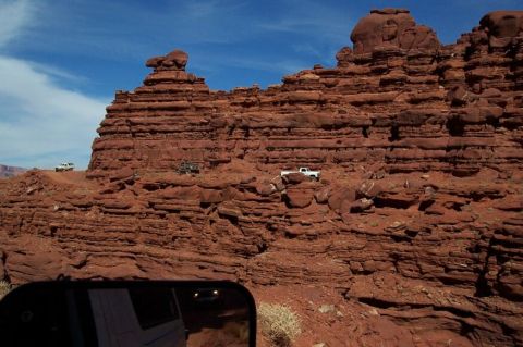 1990 Ford Bronco - It's awesome to see this behind you on the trail......descending the back side of Hurrah Pass