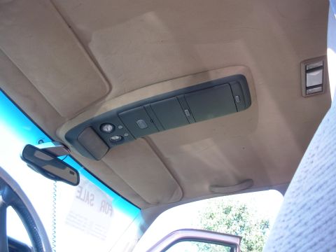 1997 Chevrolet Silverado 3500 - Adding this was too easy. A couple of holes in the headliner, 2 wires, one mounting screw, and a ground screw. Now there's room for glasses…