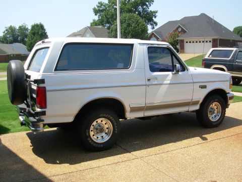 1995 Ford Bronco - This belonged to my neighbor, but he moved out of town & abandoned it at his parents' house for a few years. I bought it from him in 2021.…