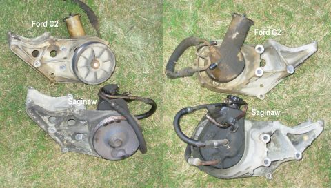 1983 Ford Bronco - The tools to remove the C2 pump are the same, except the 1/2 combination isn't necessary because the line fittings are both 5/8. I chose to…