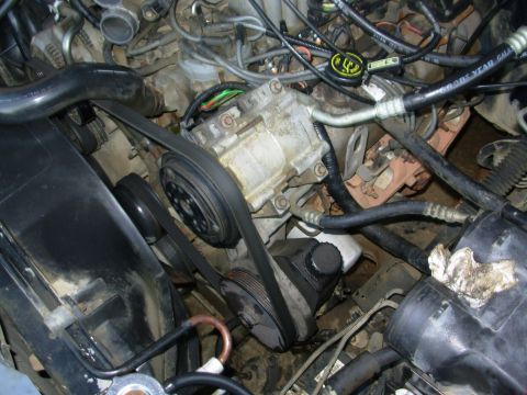 1983 Ford Bronco - Bolt everything down, put the belt & clutch connector back on, fill the reservoir with [url=https://www.fcsdchemicalsandlubricants.com/main…