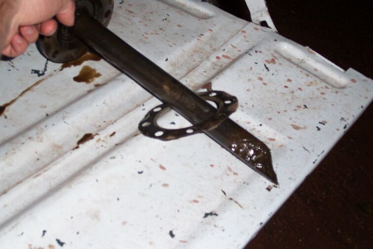 Dave's 2nd broken rear shaft