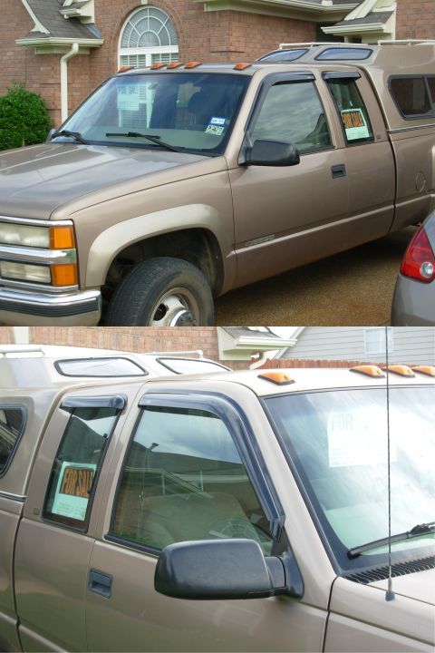 1997 Chevrolet Silverado 3500 - Now it can air out without rain getting in. SOLD 1997 Chevy K3500 Silverado 205Kmi 4WD 1-ton dually E-mail me thru my profile here or searc…