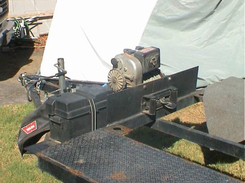 1979 Ford Bronco - Here's where I'm storing the Bronco's winch
