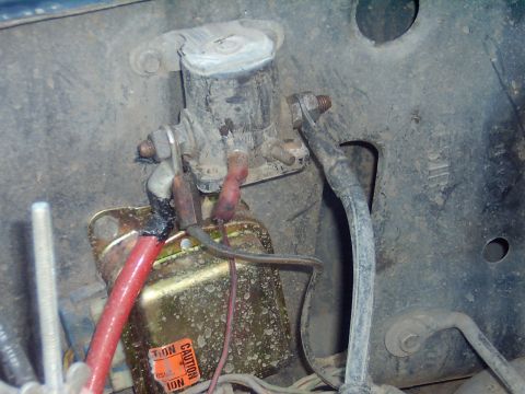 1982 Ford Bronco - starter relay
