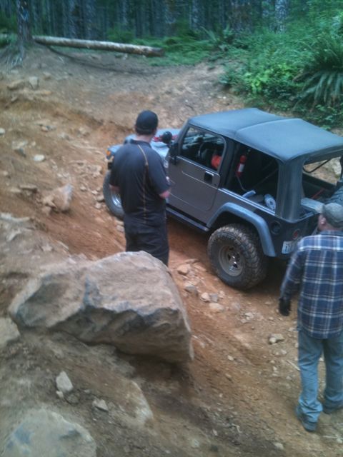 2005 Jeep Wrangler - Curtis and co-pilot Brian on FB5