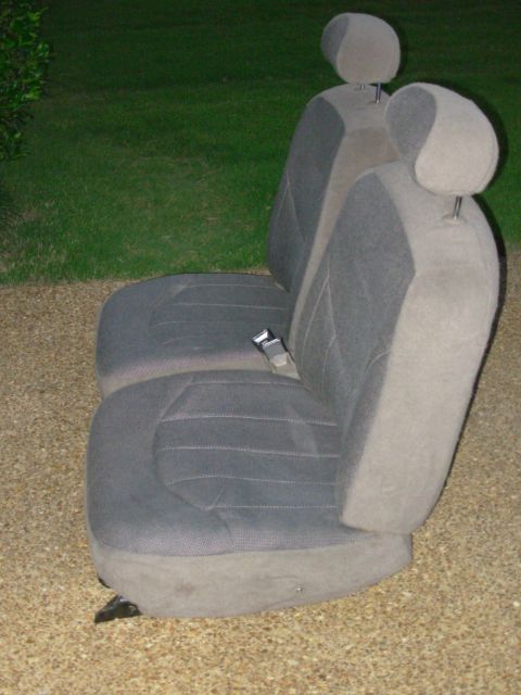 1994 Ford Crown Victoria - They almost look new, and they certainly smell better. I sprayed each foam & upholstery piece with Lysol before assembly.