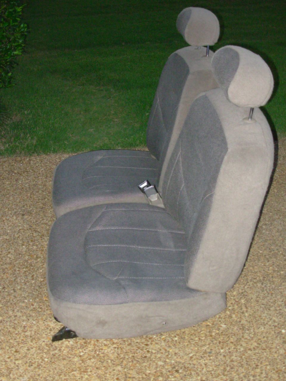They almost look new, and they certainly smell better.  I sprayed each foam & upholstery piece with Lysol before assembly.