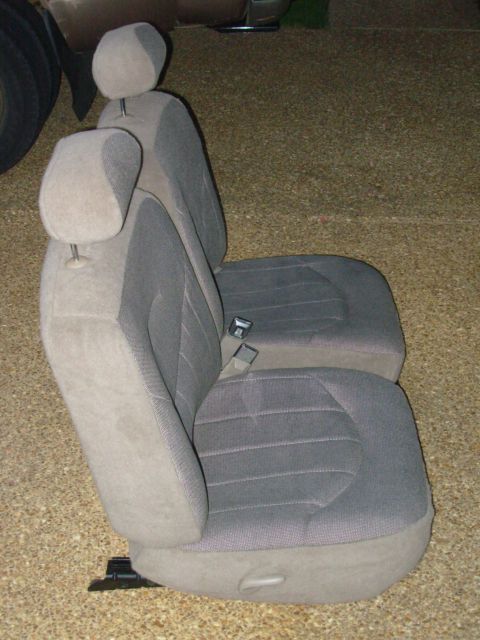 1994 Ford Crown Victoria - They almost look new, and they certainly smell better. I sprayed each foam & upholstery piece with Lysol before assembly.