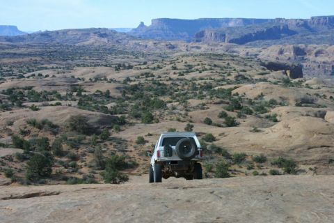 1990 Ford Bronco - Descending Skyline Drive
